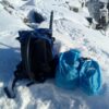 Criterion Dry Bags in the snow